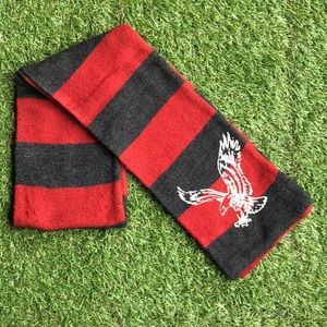Grey and Red American Eagle scarf